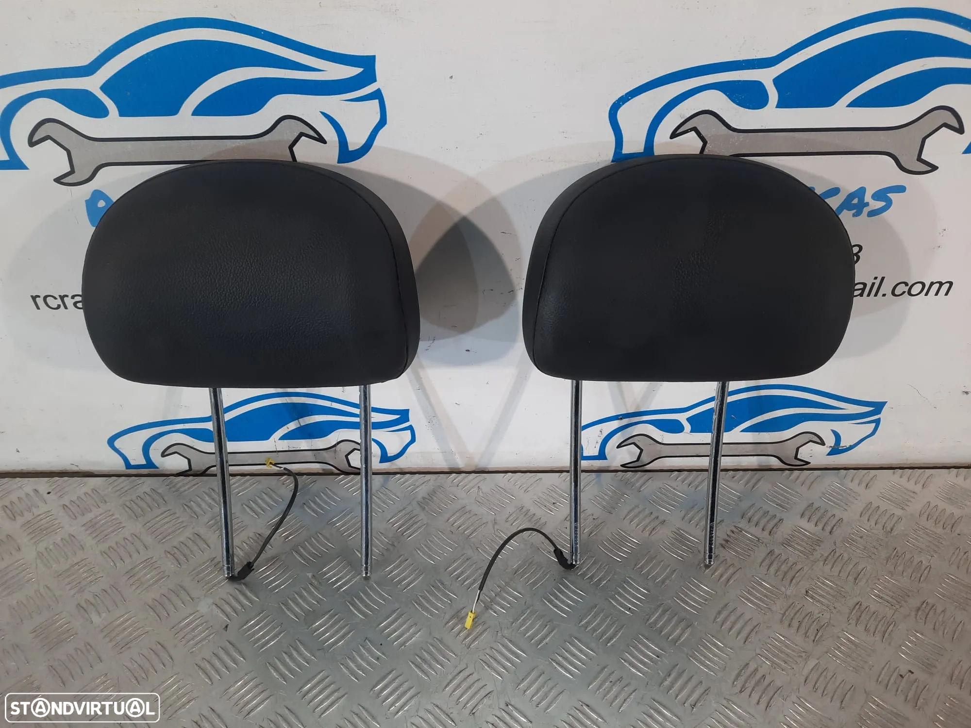 APOIO APOIOS CABEÇA ELÉTRICOS BANCO BANCOS MERCEDES CLS W219 - 4