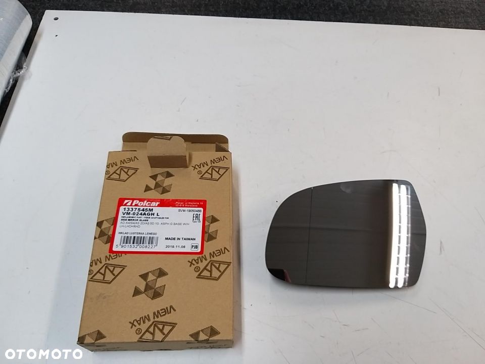 WKŁAD Lusterka A3,A4,A5 2011-2016 lewa strona 8K0857535F Ogrzewane