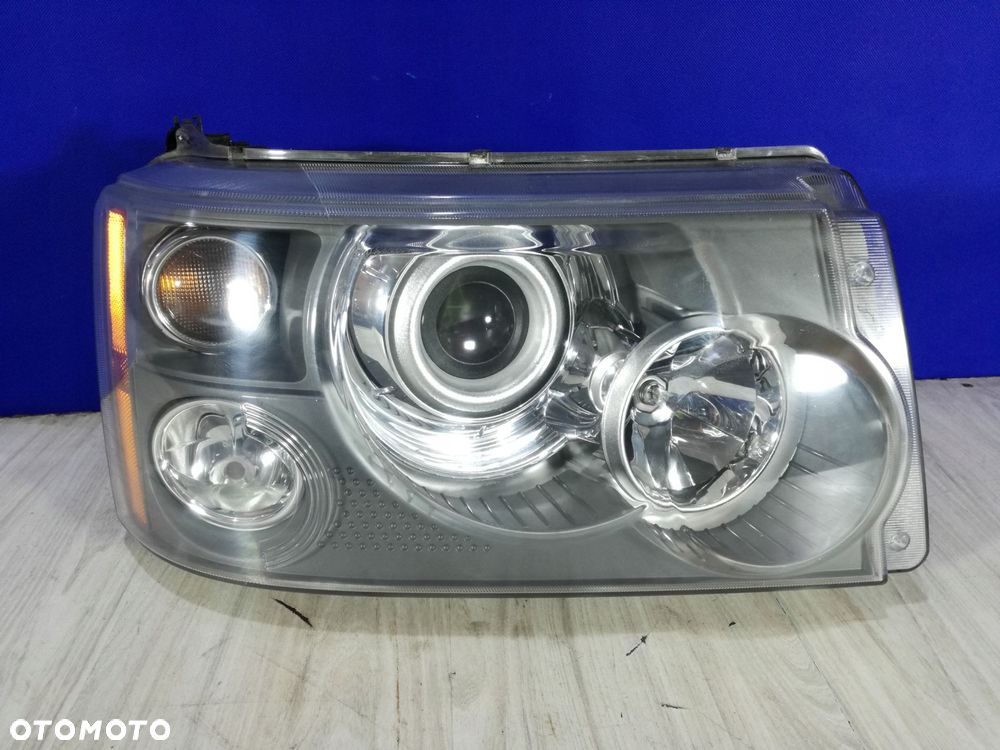 range rover sport l320 lampa reflektor prawy bi xenon 9 pin 04/09 - 1