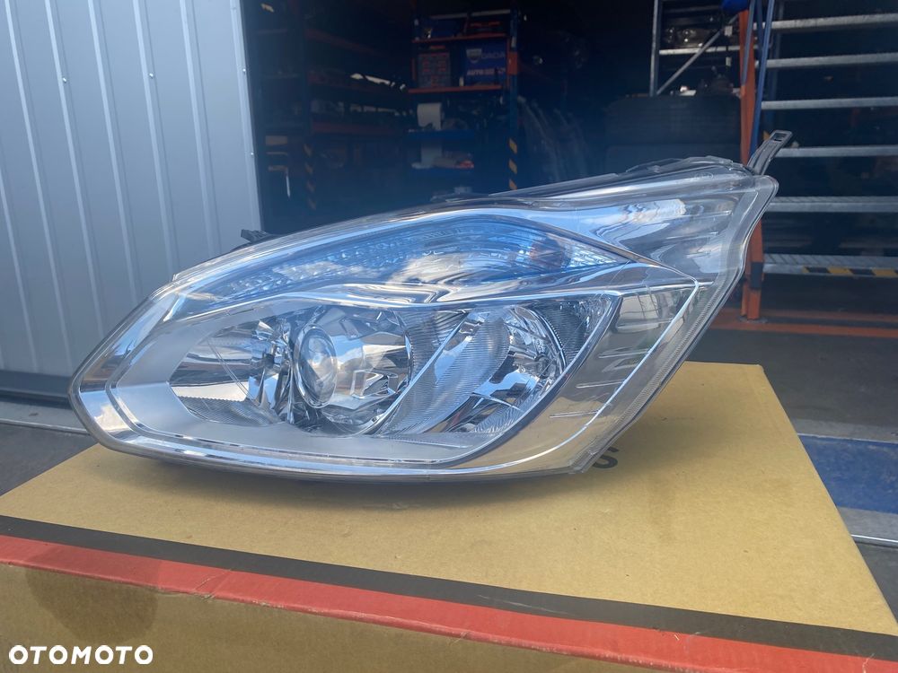 Ford Transit Custom Mk8 2016r MASKA BŁOTNIK przedni  lewy LAMPA przednia lewa REFLEKTOR grill atrapa ZDERZAK pas przedni chłodnice KOMPLETNY PRZÓD pokrywa silnika komplet chłodnic wentylator - 19