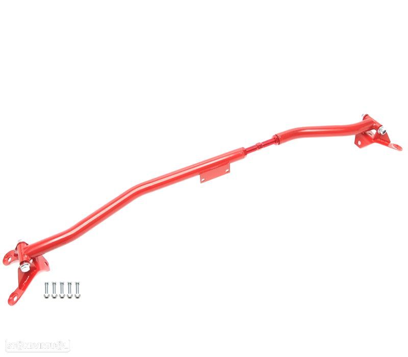 BARRA ANTI-APROXIMAÇÃO AJUSTÁVEL OPEL CORSA B 93-00 VERMELHO - 1