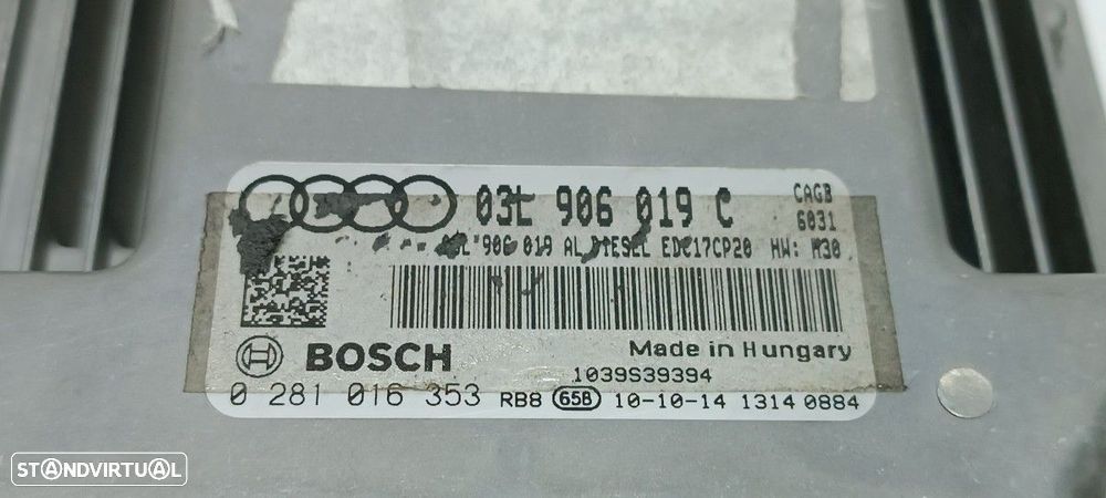CENTRALINA DO MOTOR UCE AUDI A4 BER. (B8) E - 2