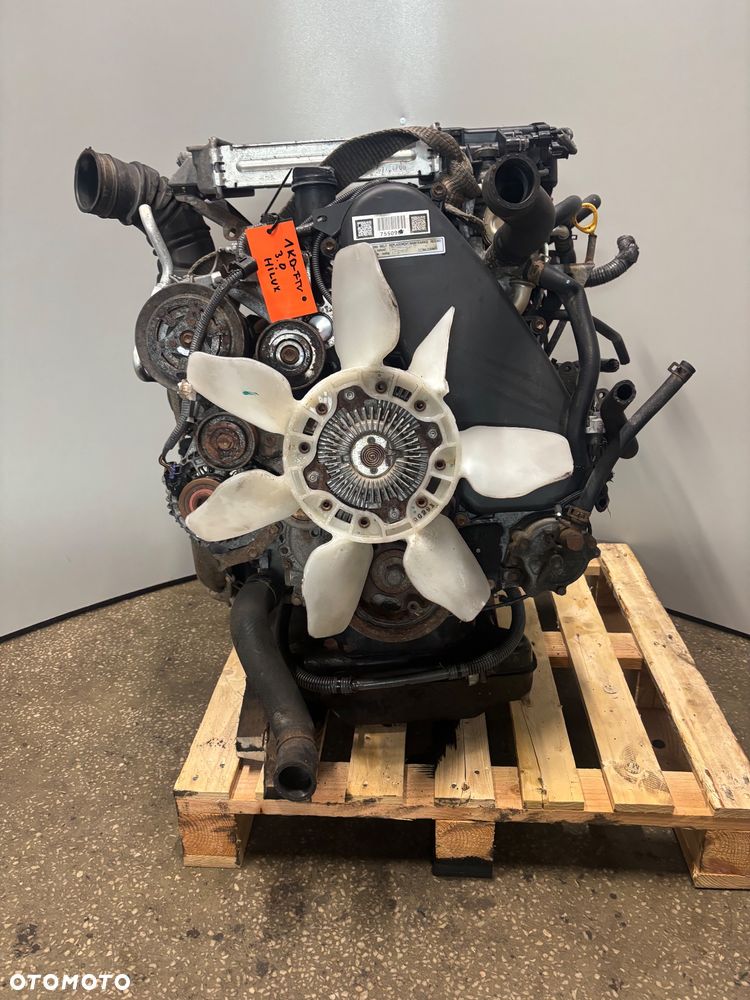 SILNIK KOMPLENTNY  TOYOTA HI-LUX 3.0 D-4D 1KD-FTV  2008 ROK HILUX LAND CRUISER - 1