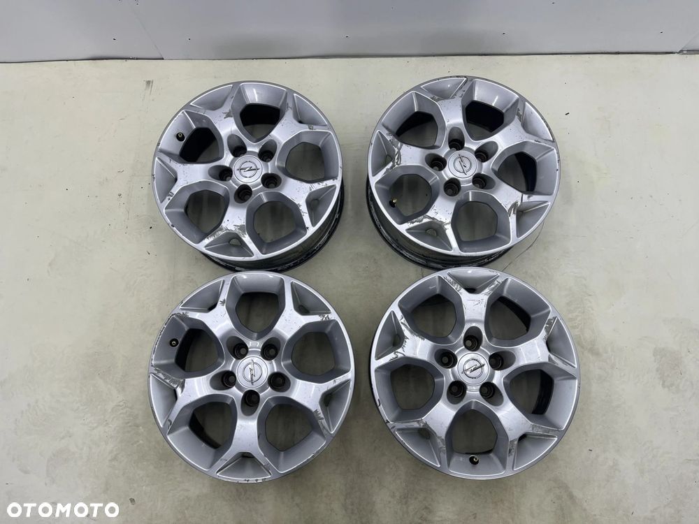 Felga Opel Zafira B Astra G H Vectra C Meriva 6,5jx16 ET37 5x110 felgi aluminiowe r16 cali KOMPLET 1 - 1