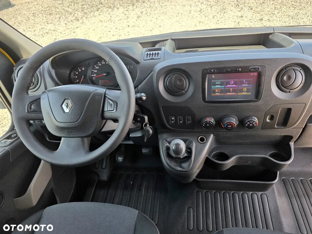 Renault MASTER 2,3 DCI 145 KONNA DOKA BRYGADÓWKA 6 OSOBOWA MAX BLASZAK L3H2 KLIMA 2 X WEBASTO KAMERA NAVIGACJA 179T/KM PRZEBIEGU GWARANCJA - 24
