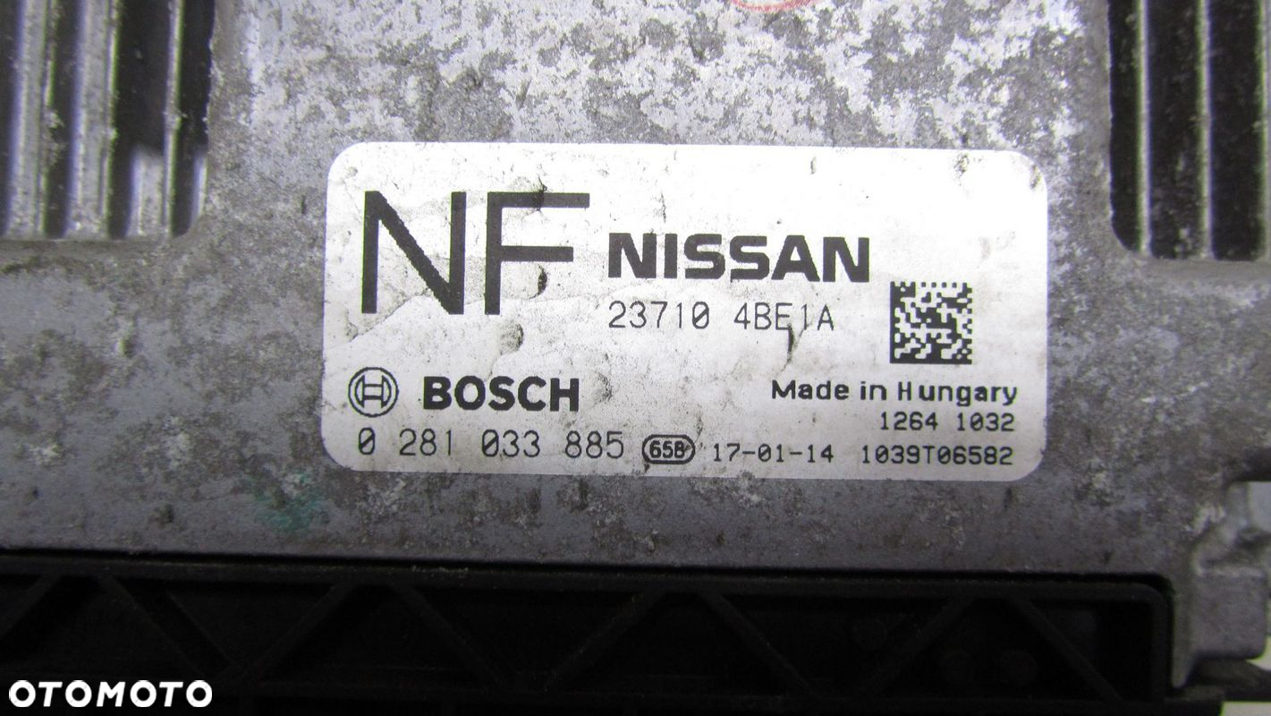 NISSAN X-TRAIL T32 1.6 STEROWNIK SILNIKA 0281033885 - 2