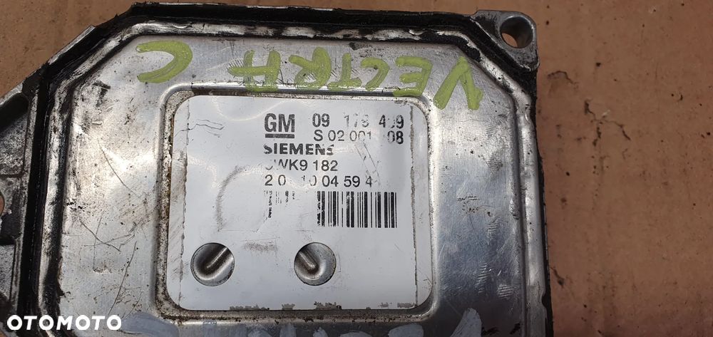 Komputer sterownik silnika Opel Vectra C 09179499 - 3