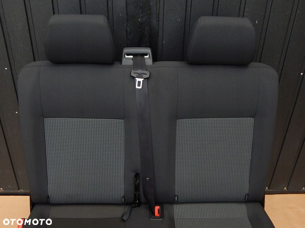 vw t5 lift t6 t6.1 fotel kanapa ławka dwójka tył 2 rząd double grid - 3