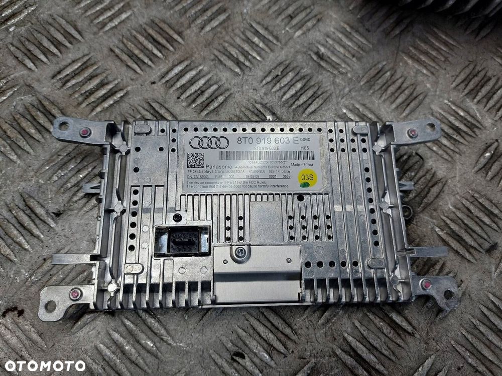 RADIO ODTWARZACZ  AUDI A5 8T 8t0919603E - 11
