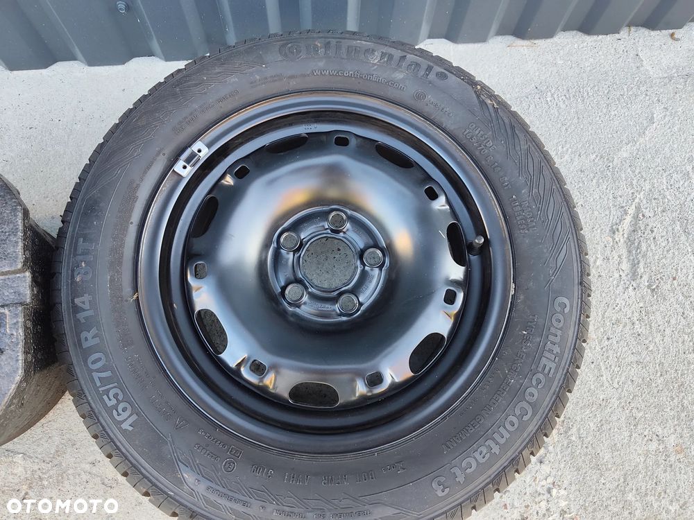 SKODA FABIA II 1.2 benzyna 07- KOŁO ZAPAS WKŁAD KLUCZ LEWAREK 5X100 - 4