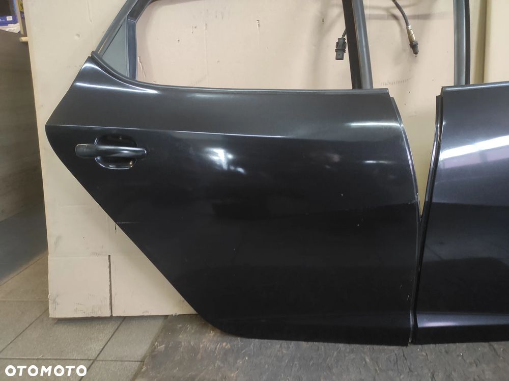 SEAT IBIZA 4 HB DRZWI PRAWY TYŁ PRAWE TYLNIE LC9Z CZARNE WYSYŁKA !!!!!! - 2