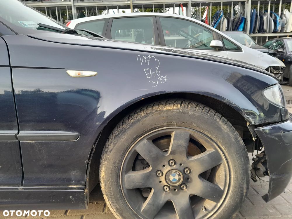 BMW E46 LIFT KOMBI SEDAN BŁOTNIK PRAWY PRZEDNI PRAWY PRZÓD KOLOR: 317 - 1