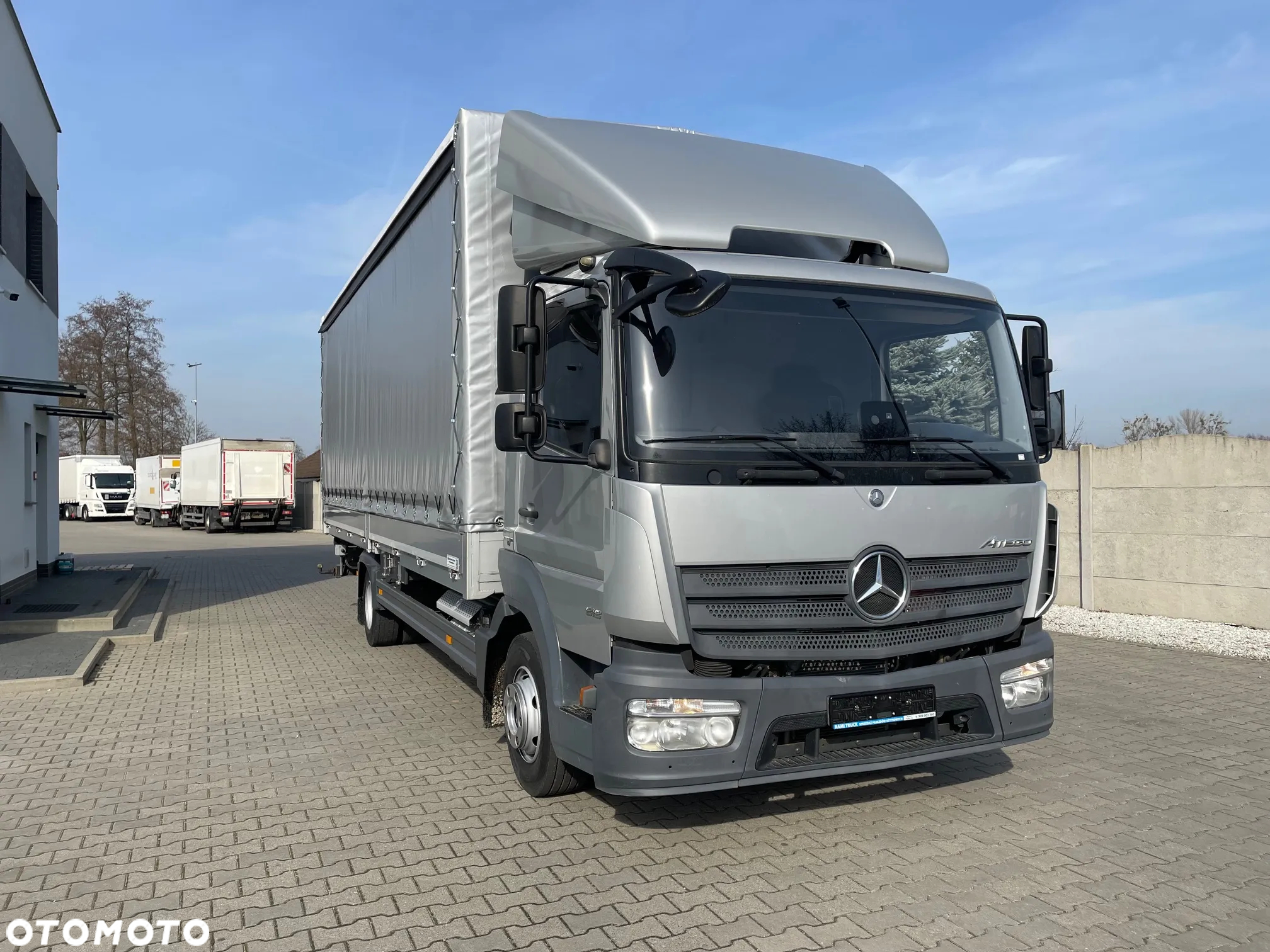 Mercedes-Benz ATEGO 818 Klima, Webasto, Burtofirana! - 2