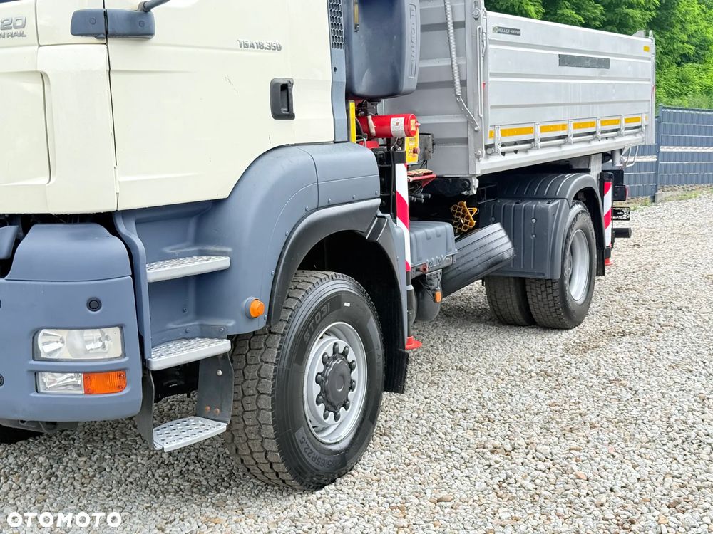 MAN * MAN TGA 18-350 * 4x4 * HDS Fassi 235 CXP * Kiper Wywrotka * Sprowadzony* Bardzo Dobry Stan * - 6