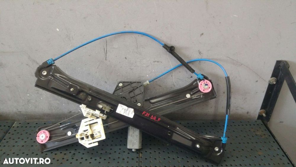 Macara geam dreapta fata bmw seria 3 f31 13262410 725982415 36201000 - 1