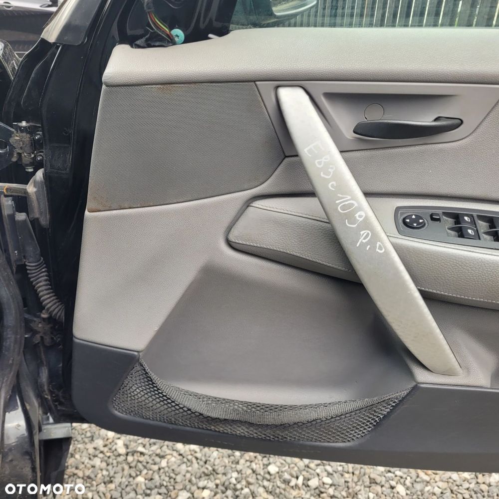 BOCZEK PRAWY PRZÓD PRZEDNI BMW X3 E83 EUROPA AMBIENTE GRAU C109 - 2