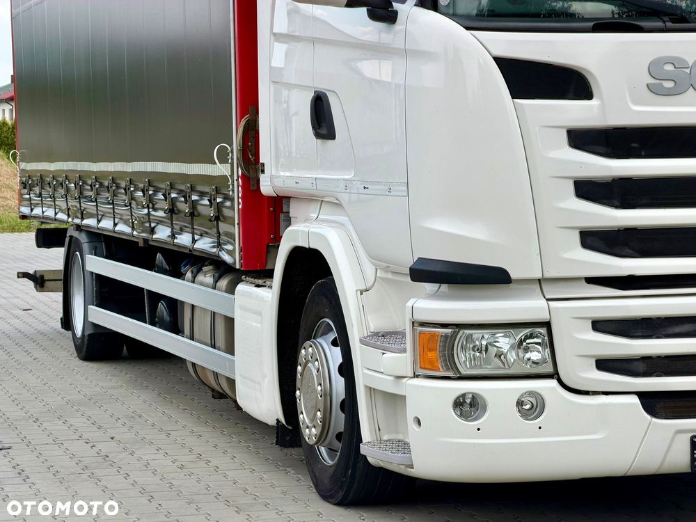 Scania G360 / FIRANKA / 20 EUROPALET / SYPIALKA / AUTOMAT / KLIMA POSTOJOWA / 540 TYŚ KM / ZSUWANY DACH / 2016 / EURO 6 - 18