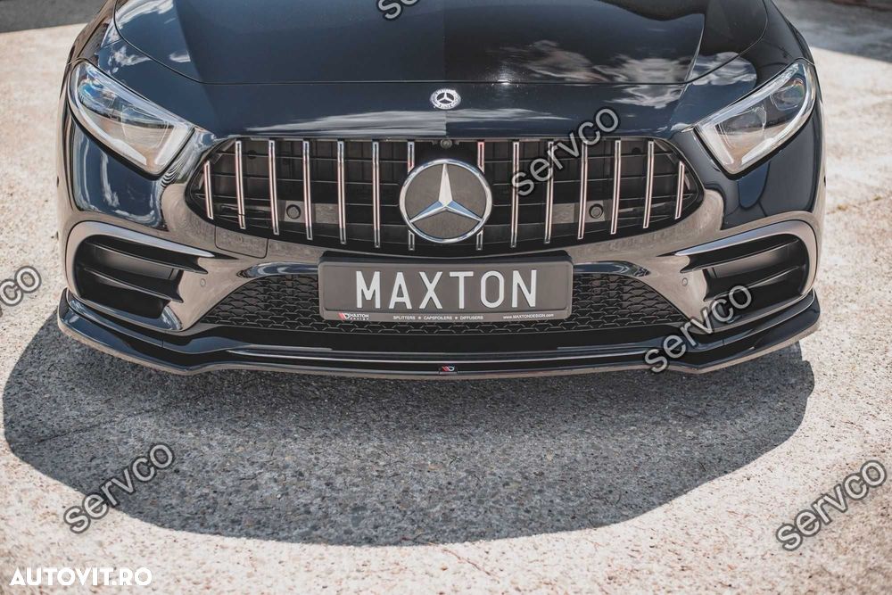 Prelungire bara fata Mercedes CLS C257 AMG-Line 2018- v1 Maxton Design - 3