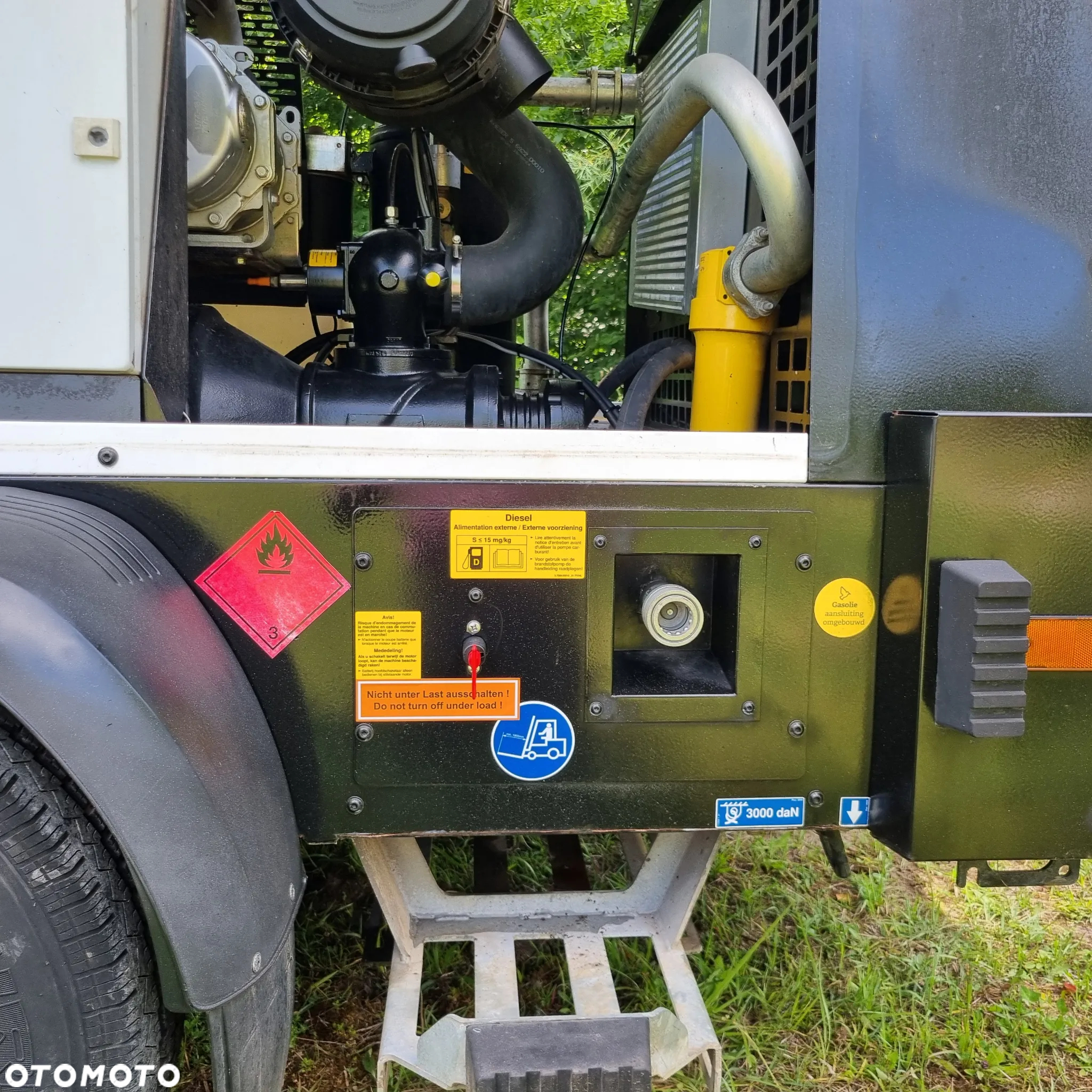 Inny Kompresor KAESER M82 jak Nowy z salonu 2019r z Norwegii 8,5m3 Kubota V3307 - 14