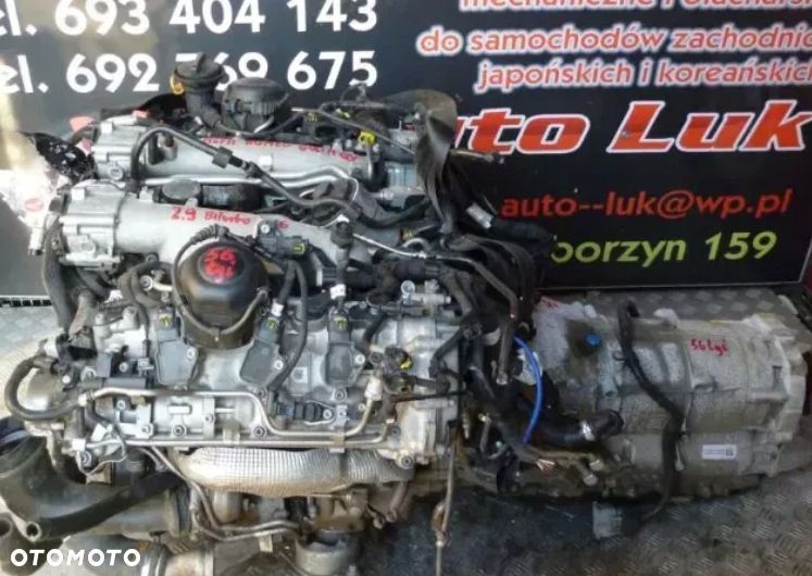 SILNIK KOMPLETNY ALFA ROMEO GIULIA QUADRIFOGLIO 2.9 V6 BI-TURBO 510KM - 1