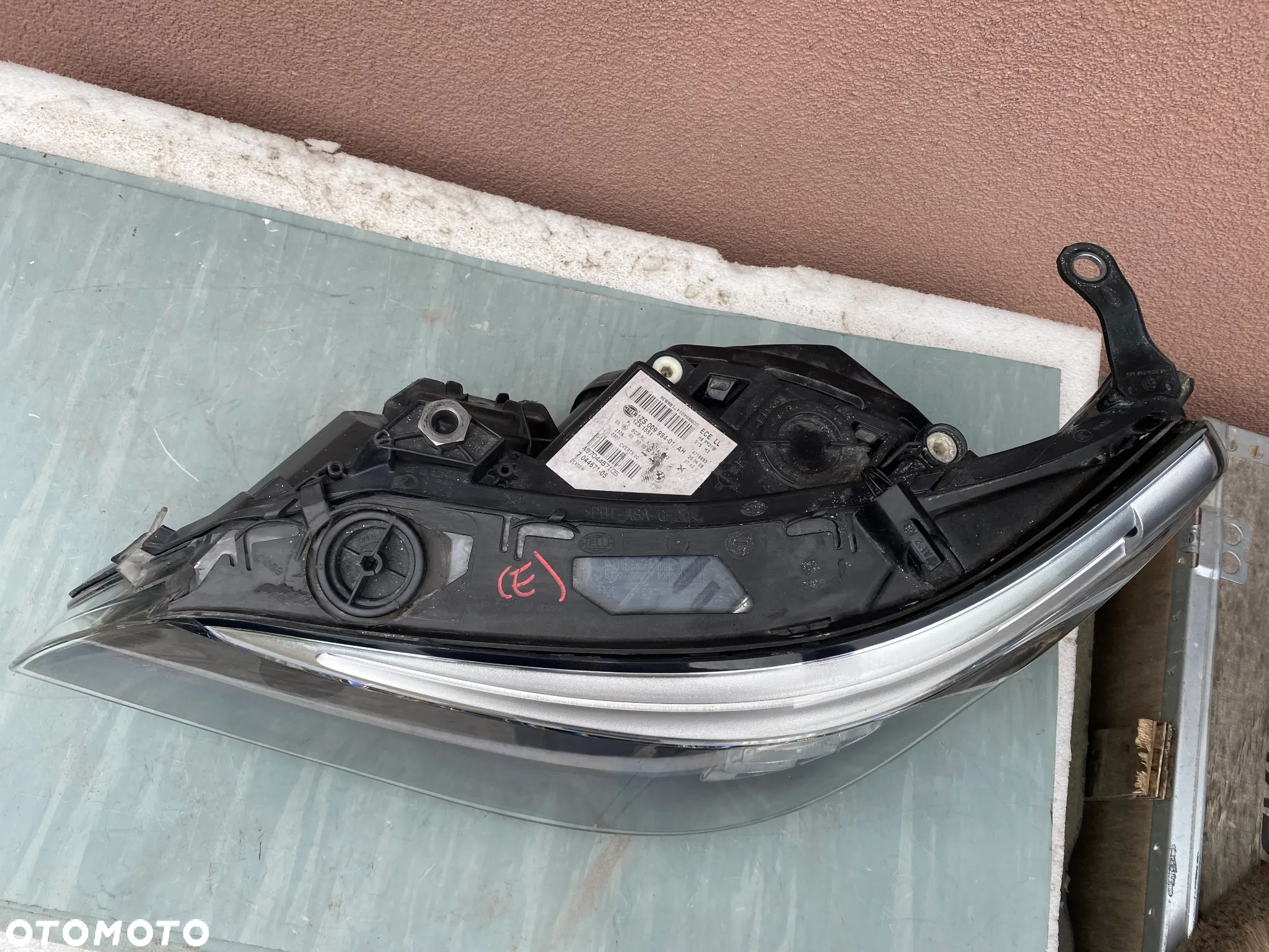 lampa bmw 5 e60 lift bi xenon dynamic skrętny lewa eu cała - 3