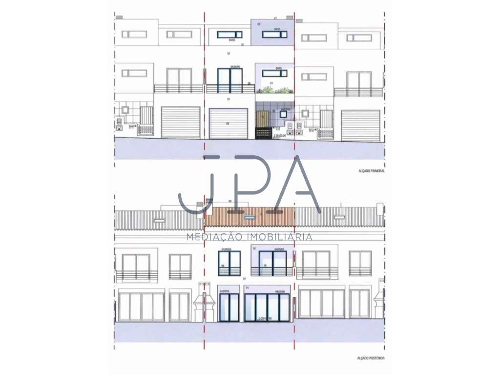Moradia T3 com Sótão, Garagem e Quintal Amplo em Construção no Cent... - Grande imagem: 3/3
