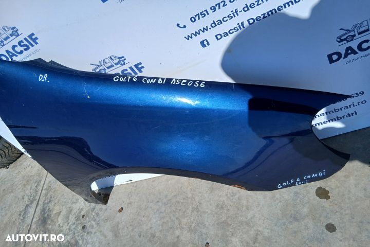 Aripa fata dreapta 1K9821216 1K9821216 Volkswagen VW Golf 6 [2008 - 2 - 2