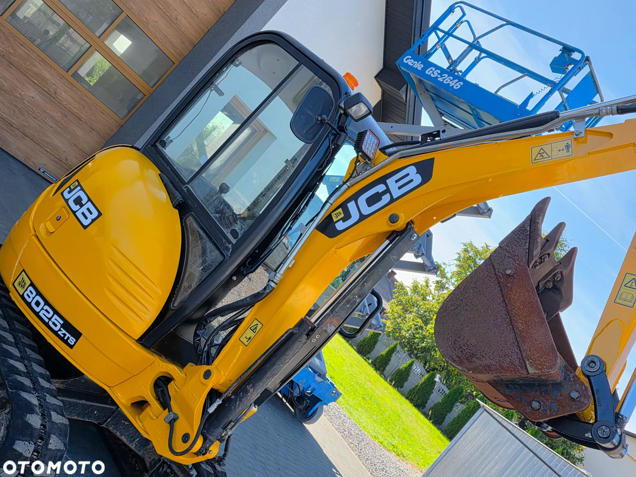 JCB JCB 8025 ZTS mini koparka sprowadzona 3 łyżki 8026 1 wł ładna - 15