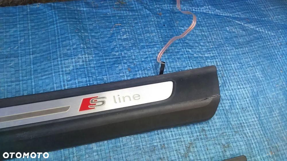 Audi Q7 4M Listwa Progowa Nakładka Na Próg Przód Tył Prawa Lewa - 2