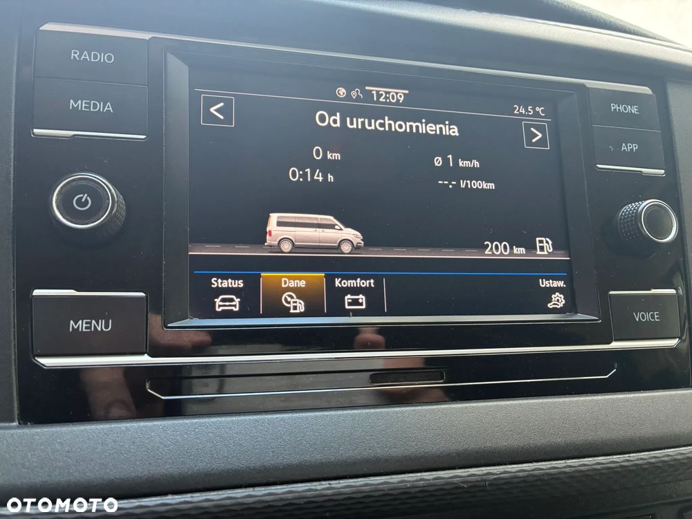 Volkswagen T6.1 Transporter L2H1 2.0TDI 150KM SALON PL Lampy Led Kamera - 36