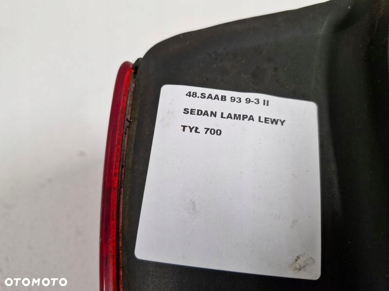 SAAB 93 9-3 II 2 SEDAN LAMPA REFLEKTOR LEWY TYŁ - 6