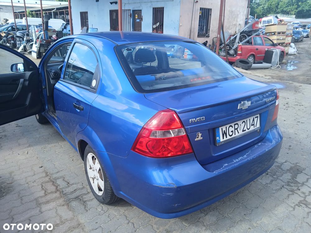 chevrolet aveo kalos 33u maska zderzak lampa grill błotnik drzwi zbiornik paliwa szyba lusterko - 3