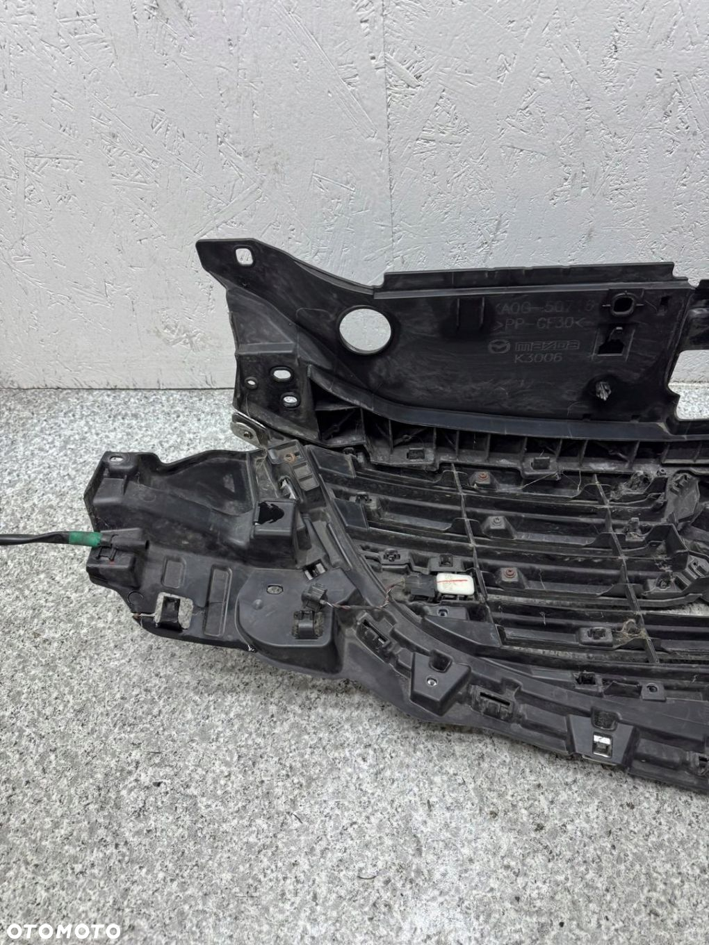 GRILL ATRAPA ZNACZEK MAZDA CX5 CX-5 LIFT KA0G-50716 ORYGINAŁ - 8