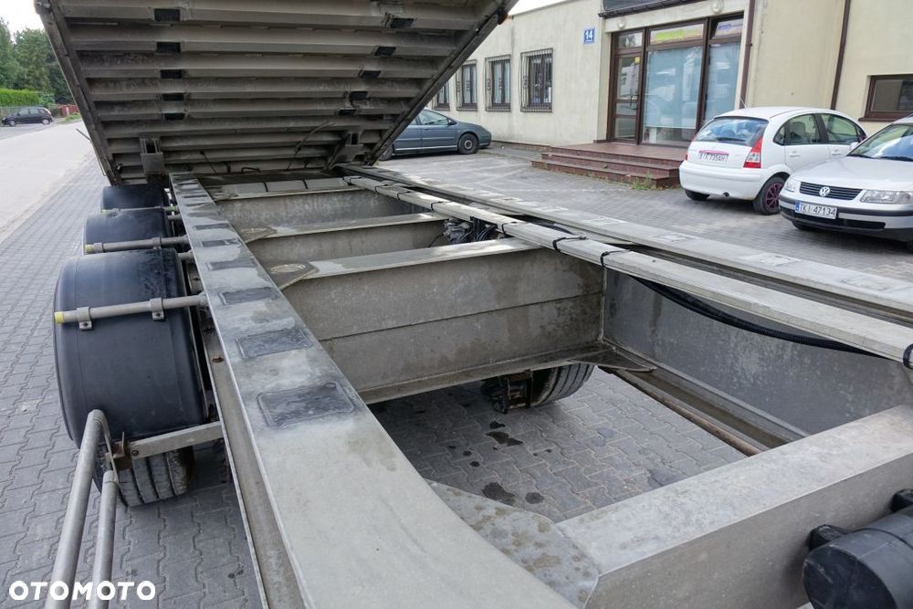 Benalu WYWROTKA 48m3 / ALUMINIOWA /OSIE MERCEDES /OŚ PODNOSZONA / SZYBER ZBOŻOWY - 11