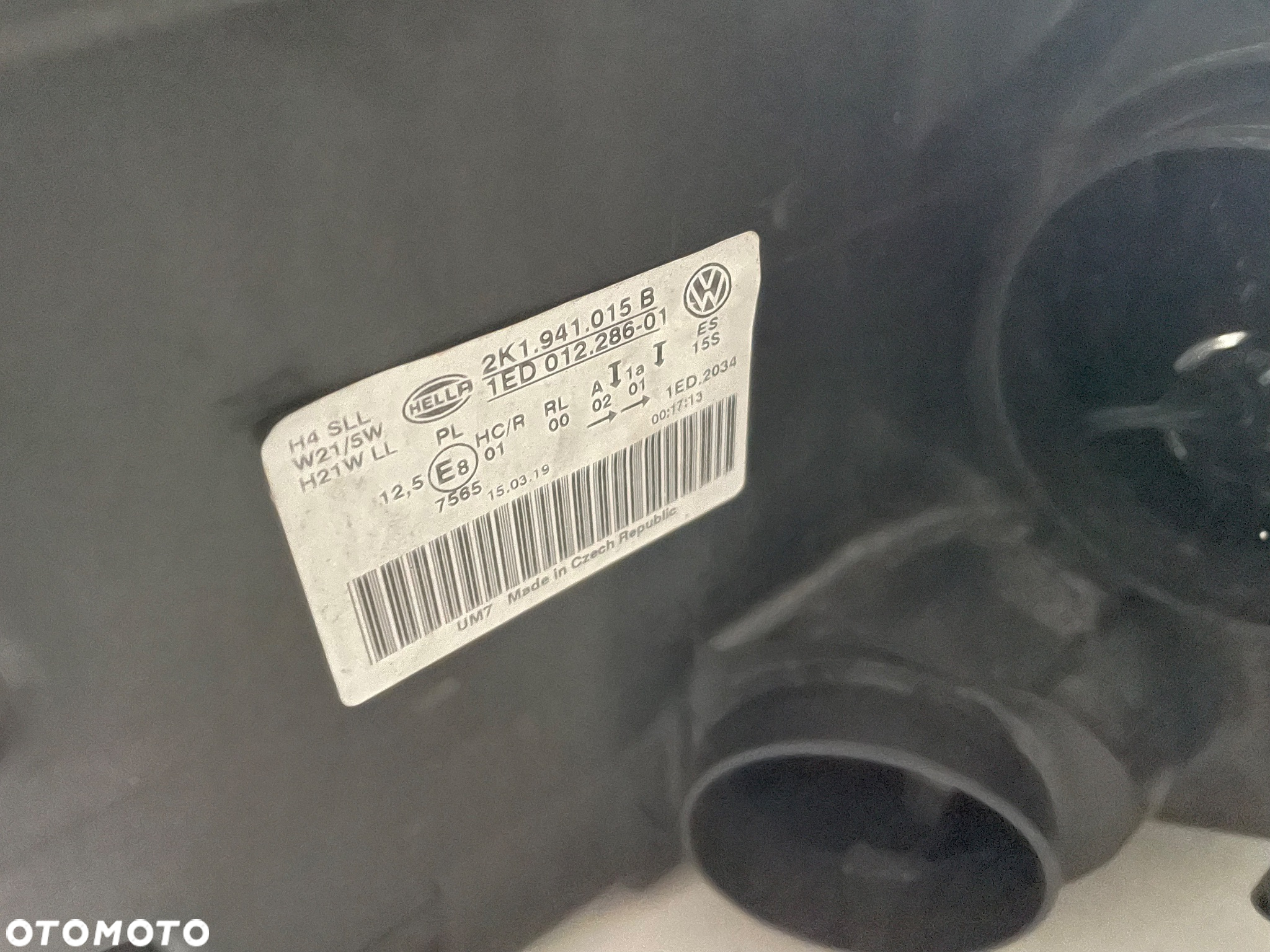 LAMPA PRZEDNIA LEWA VW CADDY IV LIFT 2K1 ORYGINAL - 11