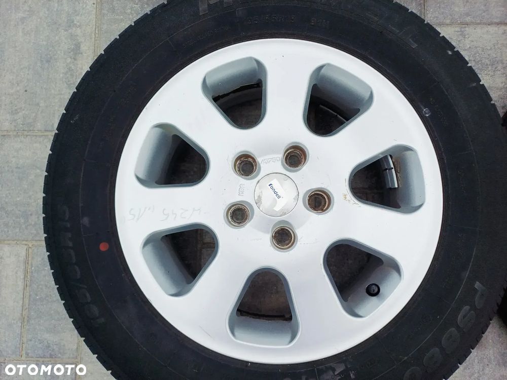 FELIGI Z OPONAMI KOŁA ALUMINIOWE MERCEDES W245 R15 5X112 ET45 66,6 mm OPONY PRIMEWELL 195/65 R15 LATO NR9 - 3