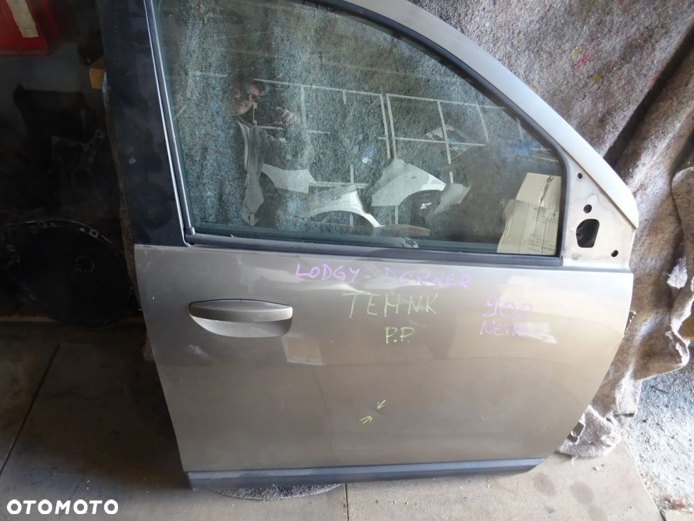 DACIA LODGY DOKKER DRZWI PRAWE TEHNK KOMPLETNE CZESCI ROZNE PYTAC - 8