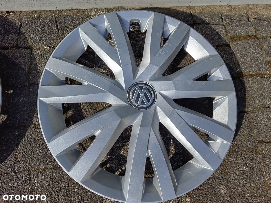 VW Kołpaki 16" ORG Golf Passat Caddy Touran Tiguan Sharan KOMPLET - 5