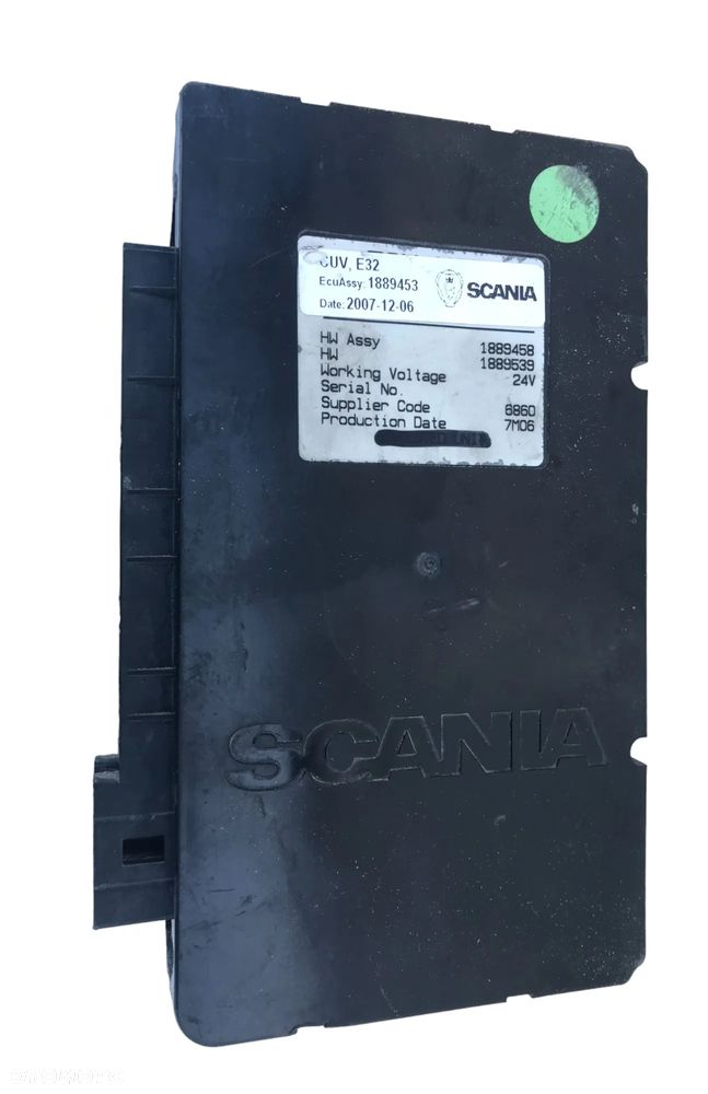 MODUŁ STEROWNIK KOMPUTER KOORDYNATOR ŚWIATEŁ SCANIA R 1889453 - 1