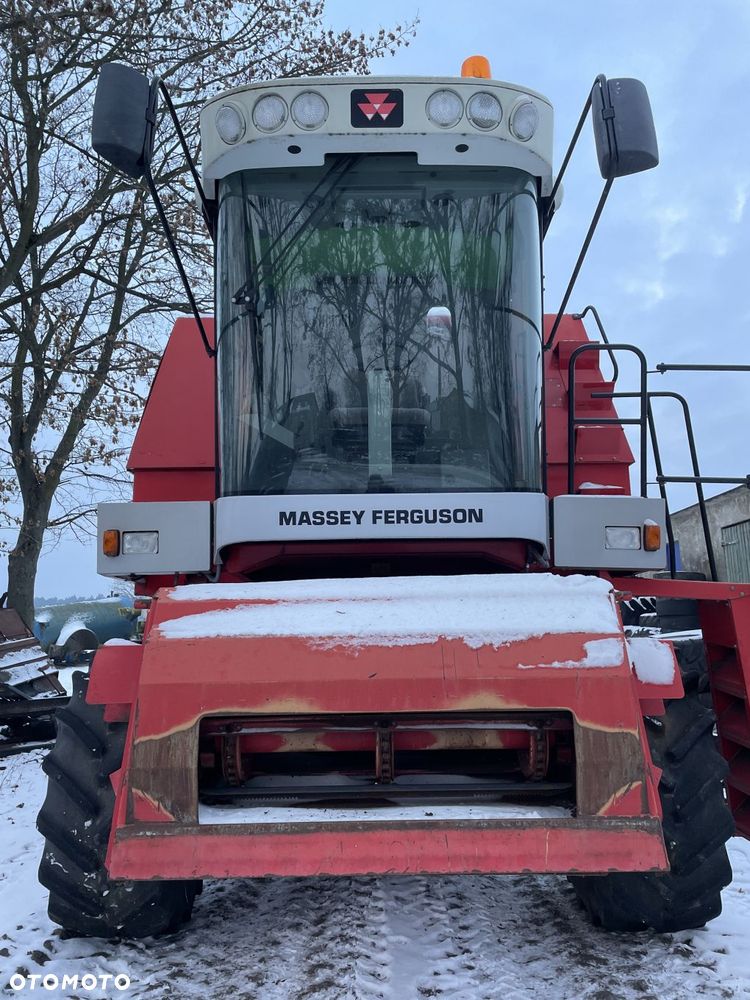 Massey Fergusson MF 30 - kombajn - części kabina sieczkarnia koła most zwolnica - 2
