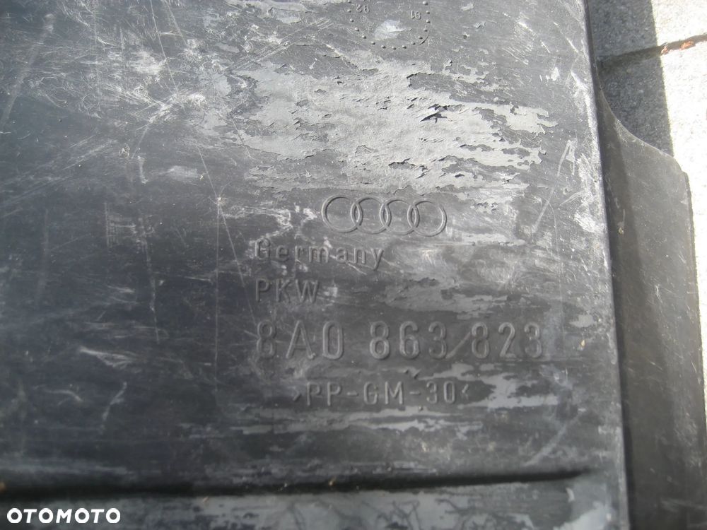 audi 80 b4 92-95r osłona silnika dolna płyta 8a0863823 - 9
