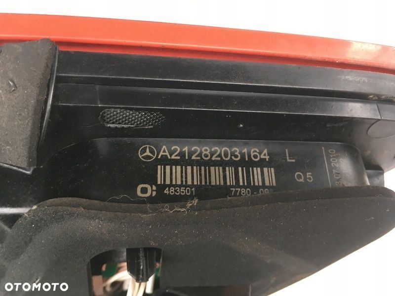 MERCEDES W212 LAMPA TYL LED PRAWA SEDAN AVANGARDE W KLAP - 5