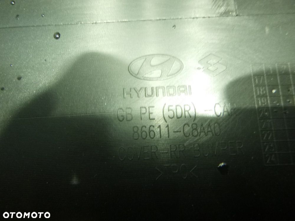 hyundai i20 ii lift 18r- zderzak tył nowy oryginał tylny - 2
