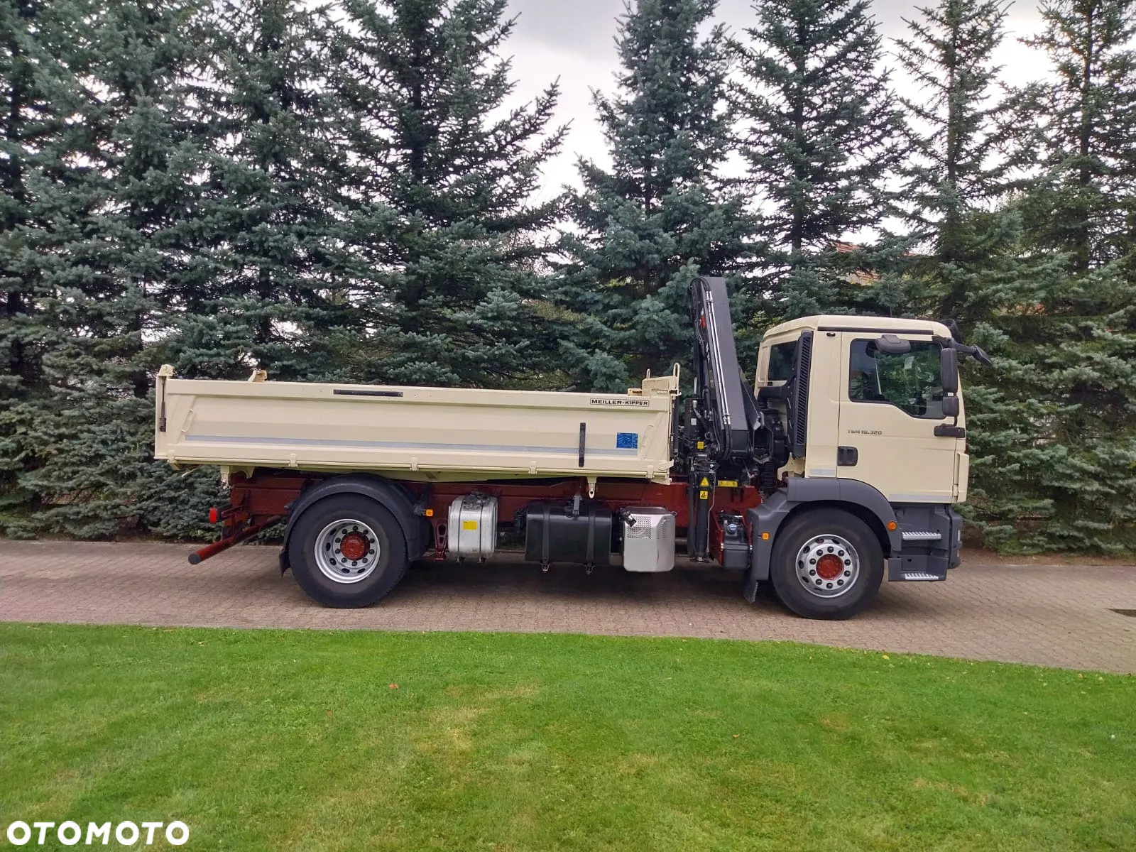 MAN TGM 18.320/ 3-str. Meiller z HIAB 111 - 18