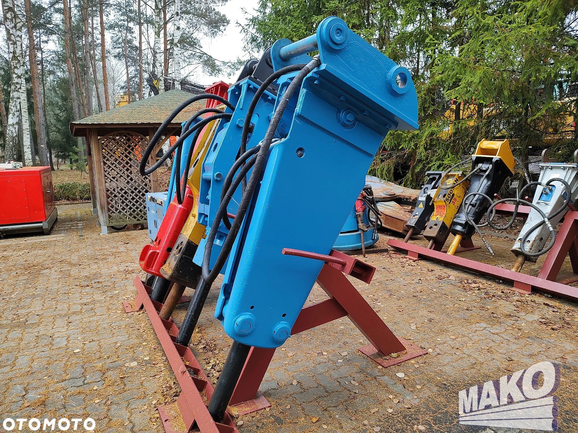 Młot hydrauliczny Krupp HM560 875kg do koparki - 1
