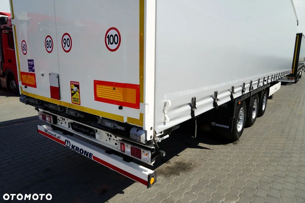 Krone FIRANKA / MEGA / DACH PODNOSZONY / OŚ PODNOSZONA / NOWE OPONY - 13