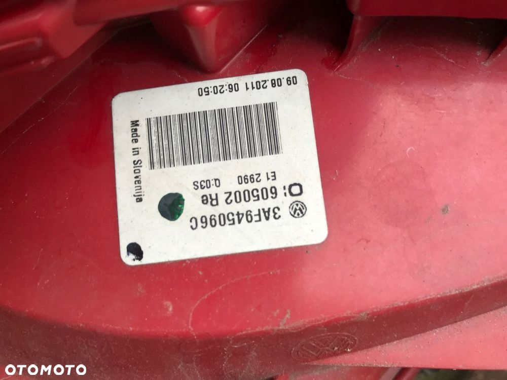 VW PASSAT B7 KOMBI LAMPA TYŁ TYLNA INNE - 4