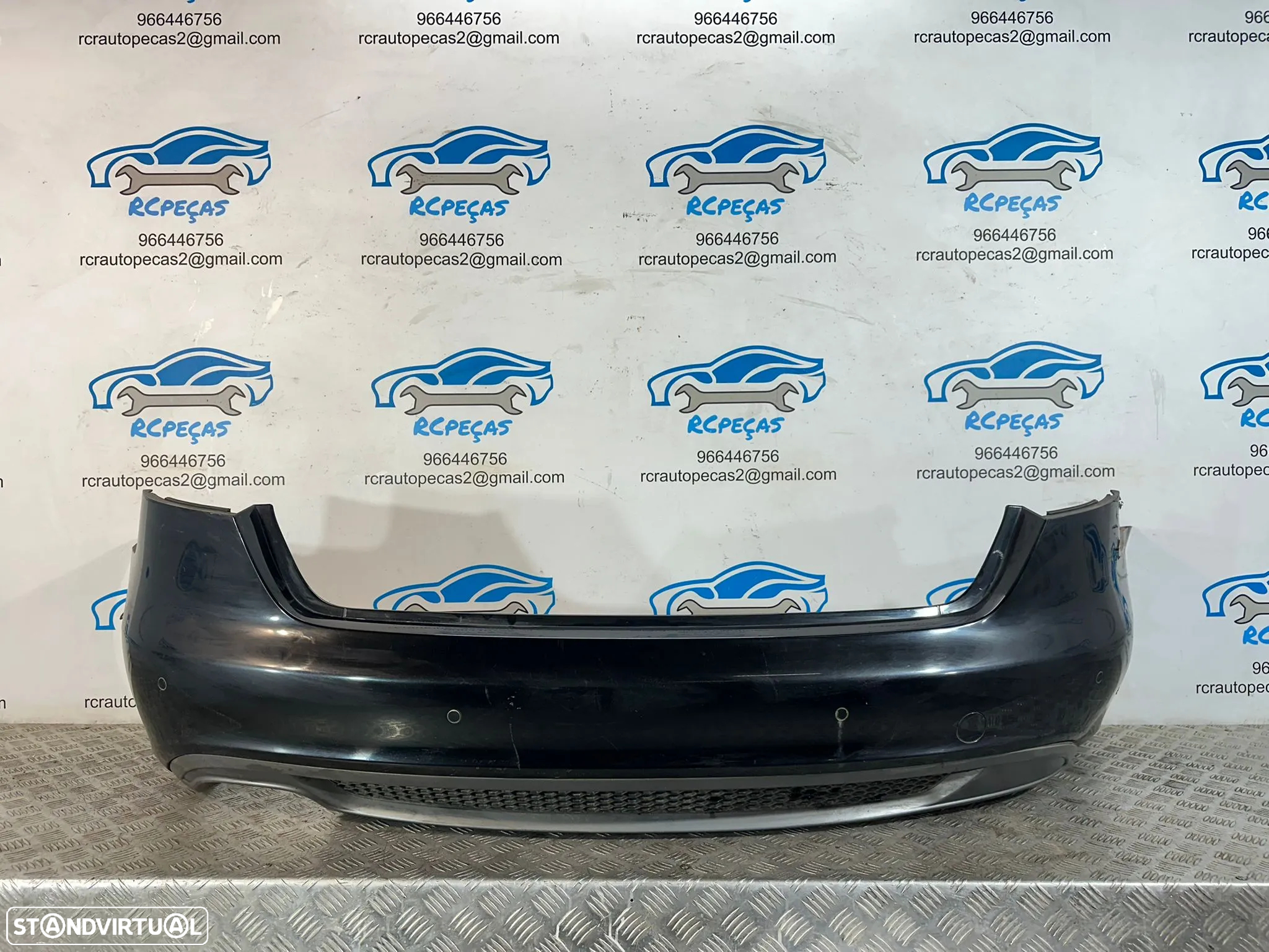 .Parachoques Traseiro Audi A4 B8 S-Line Sedan Carro Original 2007 a 2015 - 4