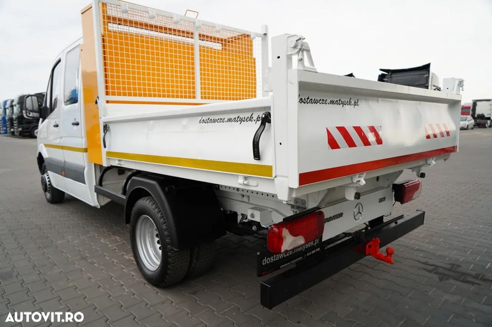 Mercedes-Benz SPRINTER 513 / BASCULATOR / CU DOUA PERECHI / 7 LOCURI / DOUĂ PERECHI / MANUAL / IMPORTAT - 17