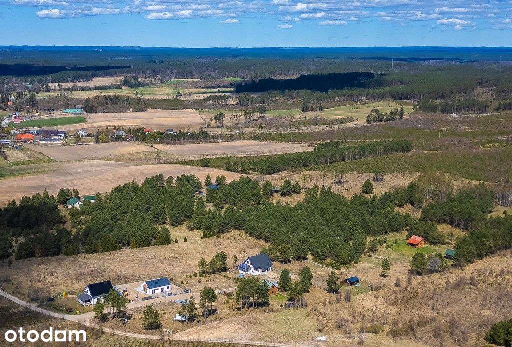914 m², działka na sprzedaż - Tuszkowy, kościerski, pomorskie ...